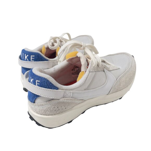 Nike Waffle Debut vintage trainers in summit white and game royal SZ 10.5 - Picture 8 of 15